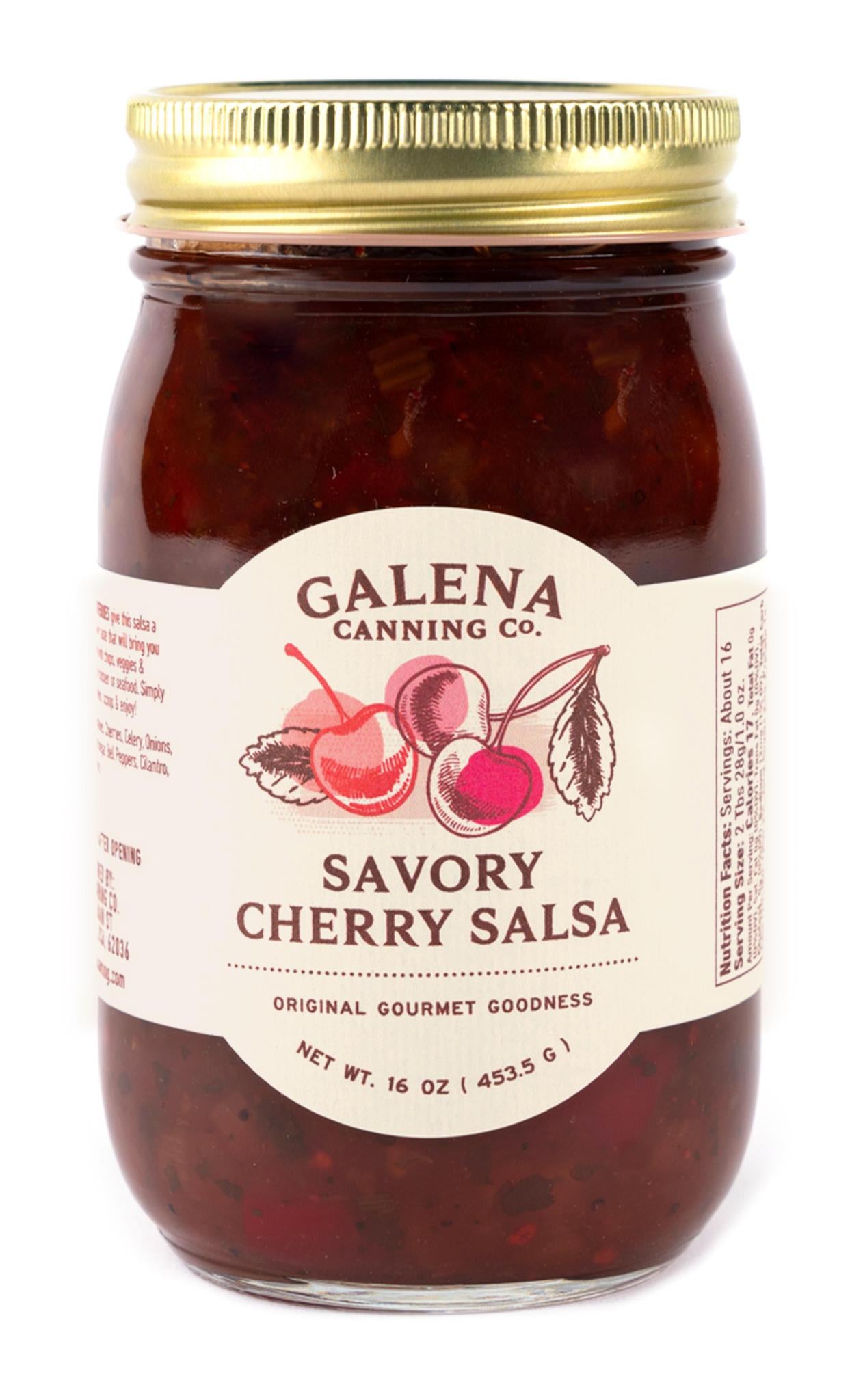 Savory Cherry Salsa 16 oz