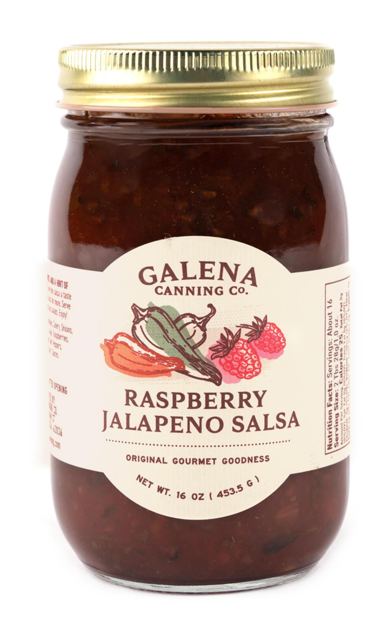 Raspberry Jalapeno Salsa 16 oz