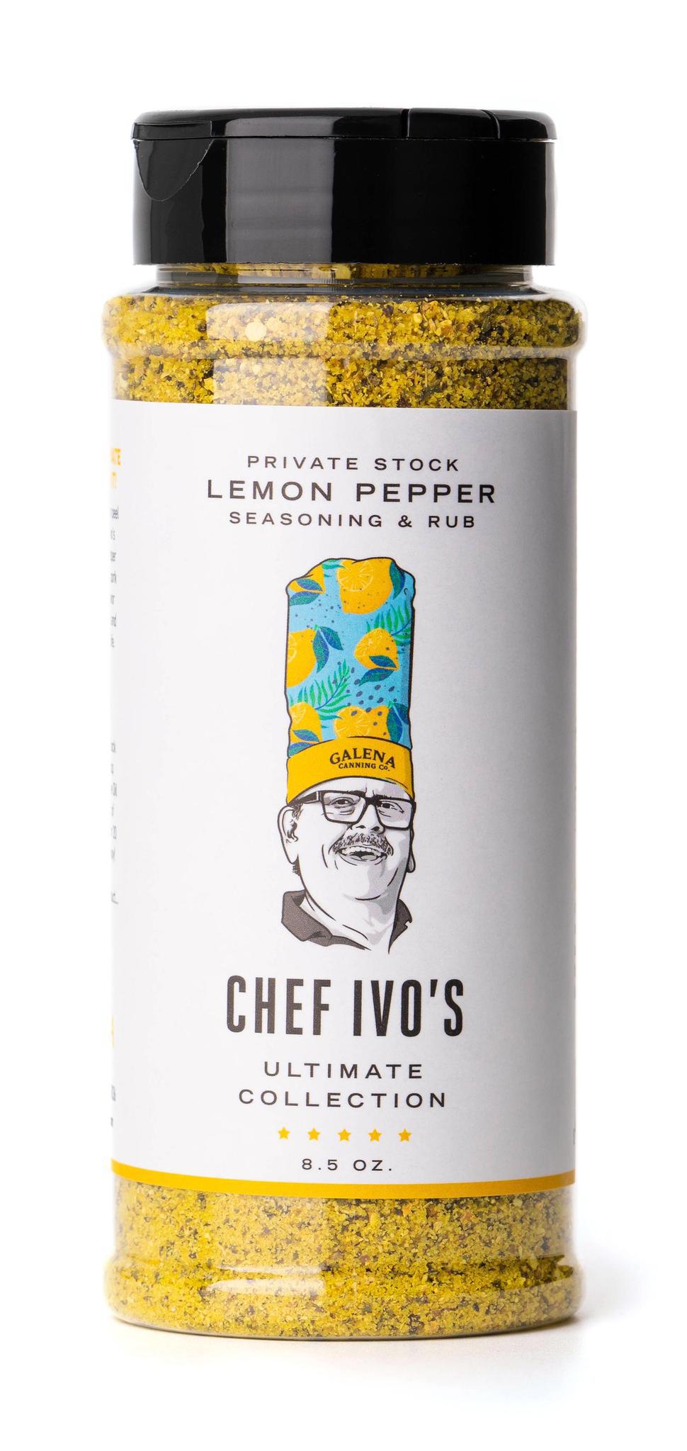 Chef Ivo's Private Stock Lemon Pepper Seasoning